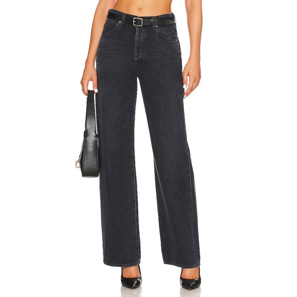 Citizens of Humanity Annina Trouser Jean in Fade to Black - Picture 1 of 6